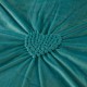 Set Lenjerie de Pat din Catifea, Cu Broderie, 4 Piese, Pat 2 Persoane, Turquoise, LCI-048 Lenjerii Catifea 4 piese