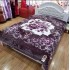 Patura Cocolino dubla si pufoasa perfecta pentru sezonul rece 200 x 230 cm, Gri, flori, PCM-006