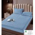 Huse/Topper pentru saltea cu elastic 180x200, Blue, HTC-006