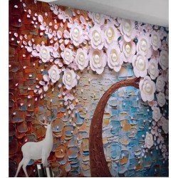 Covor Antiderapant Model flori 120x180 cm – Modern și Practic, TAM-008