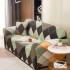 Husă elastică canapea 3 locuri – material premium, protecție și reîmprospătare rapidă, Verde, model romburi, HCM-064