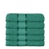 Set 5 Prosoape Baie, Bumbac 100%, 70×130 cm, 400g/m², Verde inchis, PCG-037