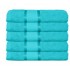 Set 5 Prosoape Baie, Bumbac 100%, 70×130 cm, 400g/m², Turquoise, PCG-044