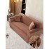 Husă Catifea pentru Canapea 4 Locuri – Elastică, Moale, Elegantă, Maro, HCC-055