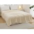 Patura Pufoasa COCOLINO 200 x 230 cm, imprimeu FLUTURI, Crem, PCS 032