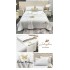 Set Lenjerie de Pat Dublu cu Pilota Vara, SATIN, 4 Piese, Alb, LPV-009