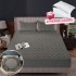 Pachet Promo: Huse/Topper pentru saltea cu elastic 180x200 cm, Gri inchis, PH-085