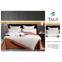 Lenjerie de pat din Matase, 6 Piese, Pat 2 Persoane, Alb, LMS-002