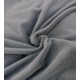 Lenjerie de pat, cu Broderie, Cocolino tip Blăniță Iepure, 2 Persoane, 6 Piese, cu ELASTIC, Gri inchis, LCE-076 Lenjerii Blanita Iepure