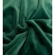 Lenjerie de pat, cu Broderie, Cocolino tip Blăniță Iepure, 2 Persoane, 6 Piese, cu ELASTIC, Verde smarald, LCE-077 Lenjerii Blanita Iepure