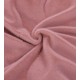 Lenjerie de pat, cu Broderie, Cocolino tip Blăniță Iepure, 2 Persoane, 6 Piese, cu ELASTIC, Roz, LCE-079 Lenjerii Blanita Iepure