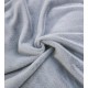 Lenjerie de pat, cu Broderie, Cocolino tip Blăniță Iepure, 2 Persoane, 6 Piese, cu ELASTIC, Gri deschis, LCE-080 Lenjerii Blanita Iepure