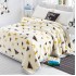 Patura Cocolino dubla si pufoasa perfecta pentru sezonul rece 200 x 230 cm, Crem, romburi, PCM-016