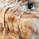 Patura Cocolino cu Margine, 200x230 cm, Bej degrade, PCJ-016 Paturi cu Margine