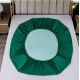 Husa pat impermeabila, 160x200cm, plus 2 fete de perna, Verde smarald, HPI-014 Huse Pat Impermeabile