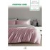 Set Lenjerie Pat Dublu Bumbac Satinat 4 Piese cu Elastic – Lila, LFS-013