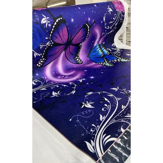 Covor Antiderapant Model fluturi 120x180 cm – Modern și Practic, TAM-017 3 covoare la 299 lei