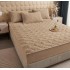 Huse/Topper pentru saltea cu elastic 180x200, Maro deschis, HTC-052