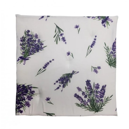 Perna cu umplutura de puf siliconat, antialergica, 50 x 70 cm, Alb, lavanda, PDA-016 Perne