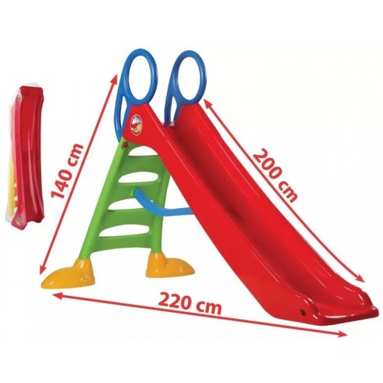 Tobogan copii exterior și interior – Tobogan copii colorat pentru joacă, JCC-004 Jucării copii