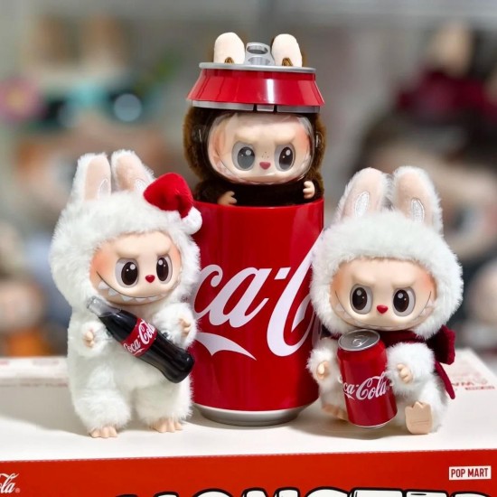 Figurina Pop Mart Labubu Coca-Cola – Iepurași Drăguți,  JCC-014 Jucării copii