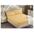 Husă din satin pentru pat 180x200 cu 2 fețe de pernă – Bej deschis, HCS-004