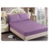 Husă din satin pentru pat 180x200 cu 2 fețe de pernă – Lila, HCS-006