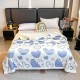 Pătură Cocolino cu blăniță 200x230 cm – moale, călduroasă și premium - Alb, model inimioare, PBC-061 Paturi cu Blanita