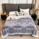 Pătură Cocolino cu blăniță 200x230 cm – moale, călduroasă și premium - Gri, model elegantPBC-050 Paturi cu Blanita