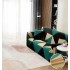 Husă elastică canapea 3 locuri – material premium, protecție și reîmprospătare rapidă, Verde, model romburi, HCM-069