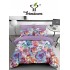 Lenjerie Pat 4 Piese 5D cu Cearșaf Elastic – Design Realist și Culori Vibrante, LFL-042