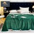 Pătură tip blană de iepure 200x230 cm – verde smarald, PCI-046