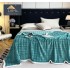 Pătură tip blană de iepure 200x230 cm – verde menta, PCI-061