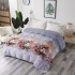 Pătură Cocolino 200x230 cm model iarnă cu căsuțe roșii și ursuleți – moale, călduroasă și pufoasă, PTC-004