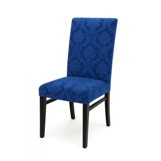 Set 6 Huse de Scaun, model Jacquard, Albastru, HSJ-057 Huse Scaune Jacquard