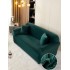 Husă Catifea pentru Canapea 4 Locuri – Elastică, Moale, Elegantă, Protectoare – Verde Smarald, HCC-075