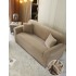 Husă Catifea pentru Canapea 4 Locuri – Elastică, Moale, Elegantă, Protectoare – Bej, HCC-077