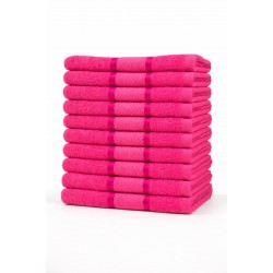 Set 10 Prosoape 50x90 cm, Bumbac 100% Pakistanez, Moi și Absorbante – Culoare Roz, PCG-086