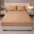 Huse/Topper pentru saltea cu elastic 160x200, Bej, HTC-072