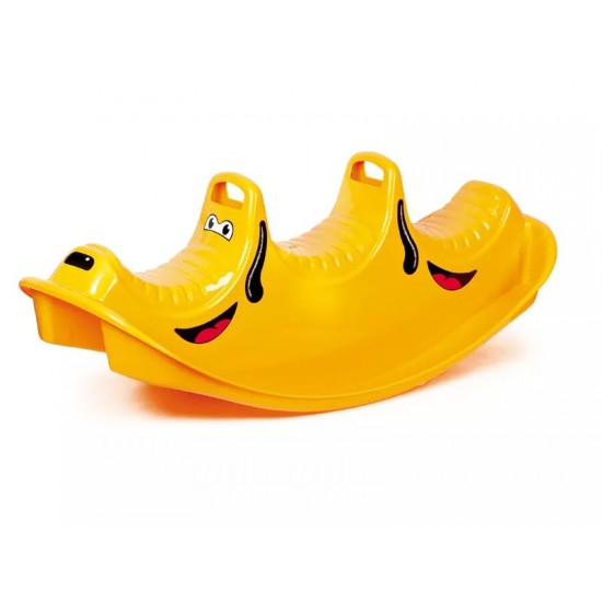 Balansoar 3 locuri catel - 101 x 38 x 40 cm,  JCC-027 Jucării copii