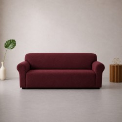 Huse Elastice Canapea 3 locuri din Lycra – Bordo, HCL-011