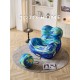 Fotoliu Premium Ergonomic cu Taburet – Design Artistic Modern Multicolor, L100x120x92 cm, FPE-001 Mobilier