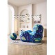 Fotoliu Premium Ergonomic cu Taburet – Design Artistic Modern Multicolor, L100x120x92 cm, FPE-001 Mobilier