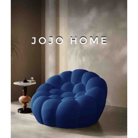 Fotoliu Premium Bubble HD Foam Ergonomic – Albastru Royal, 120x120x68 cm, FPE-005 Mobilier