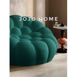 Fotoliu Premium Bubble HD Foam Ergonomic – Verde Smarald, 120x120x68 cm, FPE-006