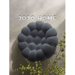 Fotoliu Premium Bubble HD Foam Ergonomic – Gri Inchis, 120x120x68 cm, FPE-007