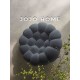 Fotoliu Premium Bubble HD Foam Ergonomic – Gri Inchis, 120x120x68 cm, FPE-007 Mobilier