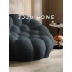 Fotoliu Premium Bubble HD Foam Ergonomic – Gri Inchis, 120x120x68 cm, FPE-007 Mobilier