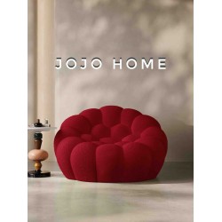 Fotoliu Premium Bubble HD Foam Ergonomic – Bordo, 120x120x68 cm, FPE-009