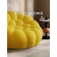 Fotoliu Premium Bubble HD Foam Ergonomic – Galben, 120x120x68 cm, FPE-010 Mobilier